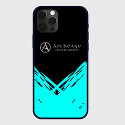 Чехол для iPhone 12 Pro Max ArcheAge краски, цвет: 3D-черный