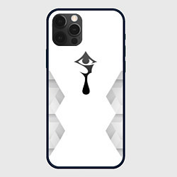 Чехол iPhone 12 Pro Max Hellsing white poly