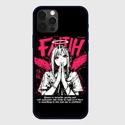 Чехол iPhone 12 Pro Max Пауэр ангел - Человек бензопила