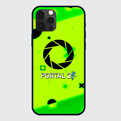 Чехол iPhone 12 Pro Max Portal 2 geometry steel