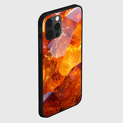 Чехол для iPhone 12 Pro Max Драгоценный камень, цвет: 3D-черный — фото 2