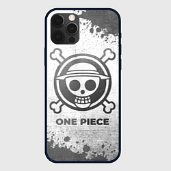 Чехол iPhone 12 Pro Max One Piece - white gradient