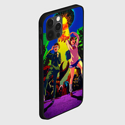 Чехол для iPhone 12 Pro Max Dandadan: Момо и Кэн, цвет: 3D-черный — фото 2