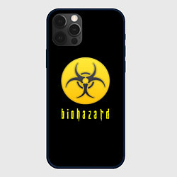 Чехол для iPhone 12 Pro Max Resident Evil biohazard, цвет: 3D-черный