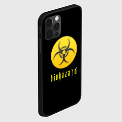 Чехол для iPhone 12 Pro Max Resident Evil biohazard, цвет: 3D-черный — фото 2