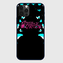 Чехол iPhone 12 Pro Max Bullet for my valentine бабочки
