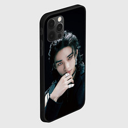 Чехол для iPhone 12 Pro Max Stray Kids Hyunjin Giant concept, цвет: 3D-черный — фото 2