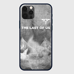 Чехол для iPhone 12 Pro Max The Last Of Us - grey gradient посередине, цвет: 3D-черный