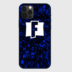 Чехол iPhone 12 Pro Max Fortnite blue energy