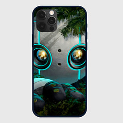 Чехол iPhone 12 Pro Max Дикий робот в кустах