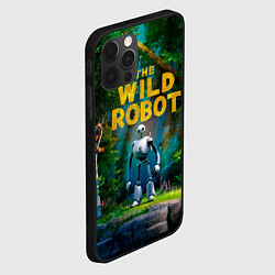 Чехол для iPhone 12 Pro Max Дикий робот в лесу, цвет: 3D-черный — фото 2