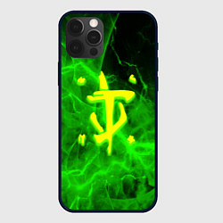 Чехол iPhone 12 Pro Max Doom storm green