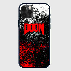 Чехол iPhone 12 Pro Max Doom брызги красок