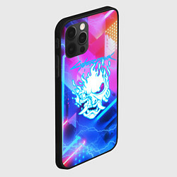 Чехол для iPhone 12 Pro Max Cyberpunk samurai storm, цвет: 3D-черный — фото 2