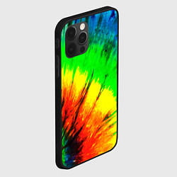 Чехол для iPhone 12 Pro Max Краски ти дай, цвет: 3D-черный — фото 2