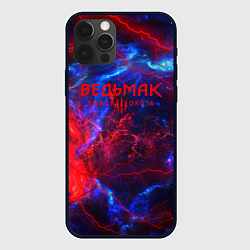 Чехол iPhone 12 Pro Max Ведьмак космический шторм