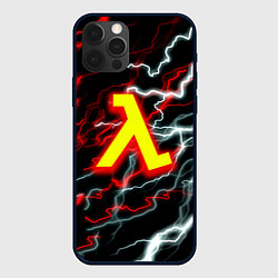 Чехол для iPhone 12 Pro Max Half life storm logo, цвет: 3D-черный