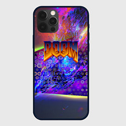 Чехол iPhone 12 Pro Max Doom abstraction mars