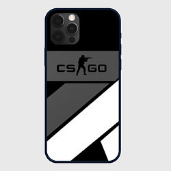 Чехол iPhone 12 Pro Max Counter strike geometry steel