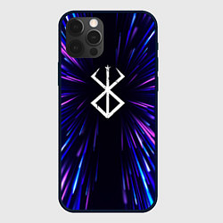 Чехол для iPhone 12 Pro Max Berserk neon energy, цвет: 3D-черный