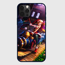 Чехол для iPhone 12 Pro Max Elf Jinx, цвет: 3D-черный