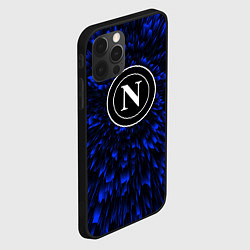Чехол для iPhone 12 Pro Max Napoli blue energy, цвет: 3D-черный — фото 2