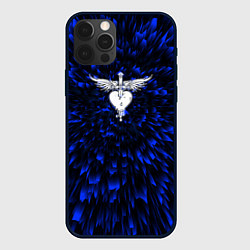 Чехол для iPhone 12 Pro Max Bon Jovi blue energy, цвет: 3D-черный