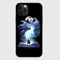 Чехол для iPhone 12 Pro Max Harry Potter patronus and dementors, цвет: 3D-черный