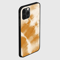 Чехол для iPhone 12 Pro Max Коричневый тай дай, цвет: 3D-черный — фото 2