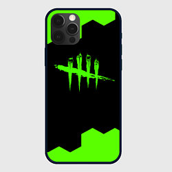 Чехол для iPhone 12 Pro Max Dead by daylight hexagon, цвет: 3D-черный