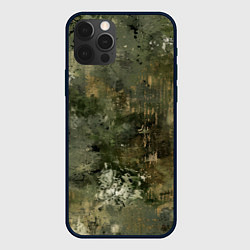 Чехол iPhone 12 Pro Max Камуфляж с потертостями