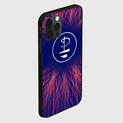 Чехол для iPhone 12 Pro Max Pink Floyd red energy, цвет: 3D-черный — фото 2