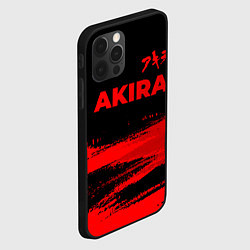 Чехол для iPhone 12 Pro Max Akira - red gradient посередине, цвет: 3D-черный — фото 2