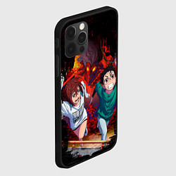 Чехол для iPhone 12 Pro Max Побег от турбо бабки, цвет: 3D-черный — фото 2
