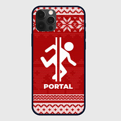 Чехол для iPhone 12 Pro Max Новогодний Portal, цвет: 3D-черный