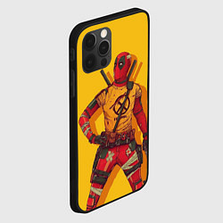 Чехол для iPhone 12 Pro Max Deadpool - Wade Wilson, цвет: 3D-черный — фото 2