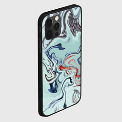 Чехол для iPhone 12 Pro Max Crazy waves, цвет: 3D-черный — фото 2