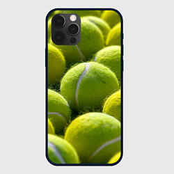 Чехол для iPhone 12 Pro Max Теннисные мячи, цвет: 3D-черный