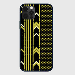 Чехол для iPhone 12 Pro Max Закулисье классика на чёрном фоне, цвет: 3D-черный