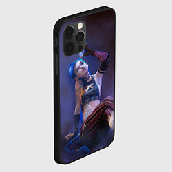 Чехол для iPhone 12 Pro Max Джинкс эффект дыма, цвет: 3D-черный — фото 2