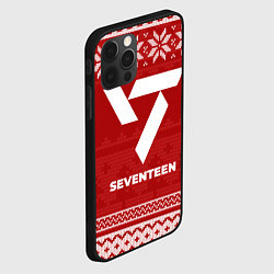 Чехол для iPhone 12 Pro Max Новогодний Seventeen, цвет: 3D-черный — фото 2