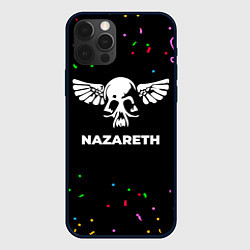Чехол для iPhone 12 Pro Max Nazareth конфети, цвет: 3D-черный