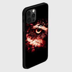 Чехол для iPhone 12 Pro Max Совух, цвет: 3D-черный — фото 2