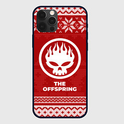 Чехол для iPhone 12 Pro Max Новогодний The Offspring, цвет: 3D-черный