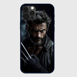 Чехол iPhone 12 Pro Max Хью Джекман - росомаха