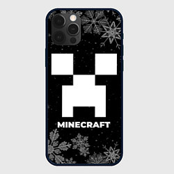 Чехол iPhone 12 Pro Max Снежный Minecraft