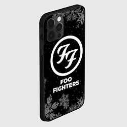 Чехол для iPhone 12 Pro Max Снежный Foo Fighters, цвет: 3D-черный — фото 2