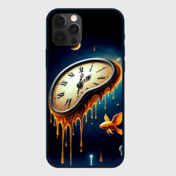 Чехол iPhone 12 Pro Max Течение времени - сюрреализм