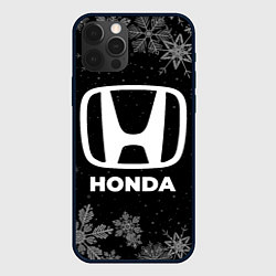 Чехол для iPhone 12 Pro Max Снежный Honda, цвет: 3D-черный