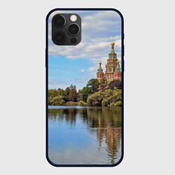 Чехол iPhone 12 Pro Max Собор святых апостолов Петра и Павла в Петергофе